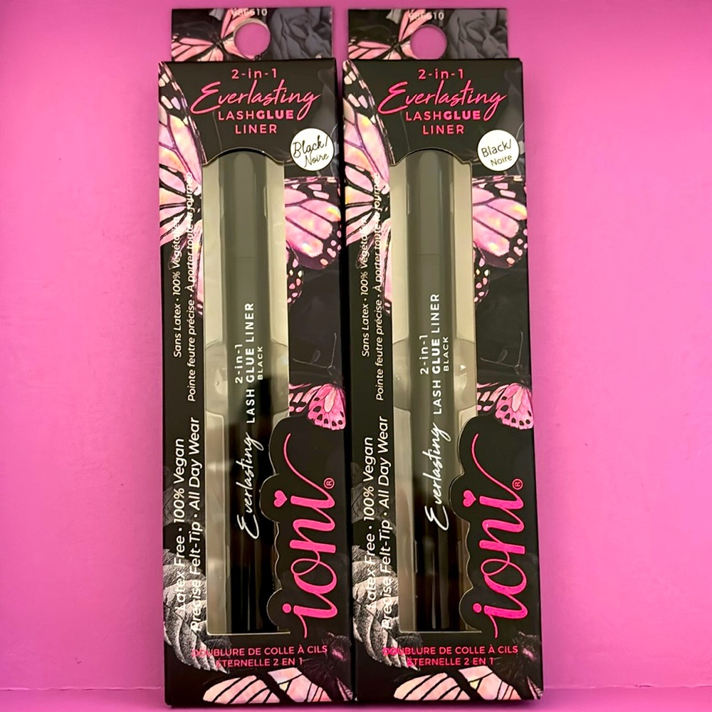 ioni 2-in-1 Everlasting LASH GLUE LINER BLACK